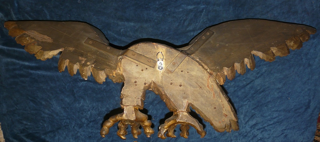 American-Federal-Carved-and-Gilt-wood-Eagle